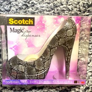 LIMITED EDITION Scotch Tape Dispenser👠 SNAKE SKIN